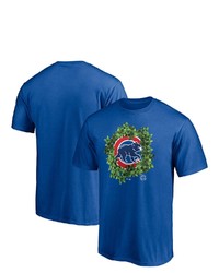 FANATICS Branded Royal Chicago Cubs Team Logo Hometown T Shirt