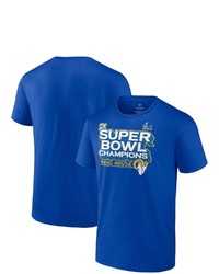 FANATICS Branded Royal Los Angeles Rams Super Bowl Lvi Champions Parade Celebration T Shirt At Nordstrom