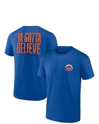 FANATICS Branded Royal New York Mets Iconic Bring It T Shirt At Nordstrom