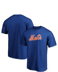 FANATICS Branded Royal New York Mets Official Wordmark T Shirt