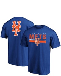 FANATICS Branded Royal New York Mets Team Logo End Game T Shirt