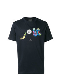 Ps By Paul Smith Butterfly And Caterpillar T Shirt