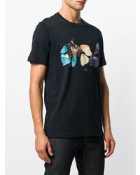 Ps By Paul Smith Butterfly Print T Shirt