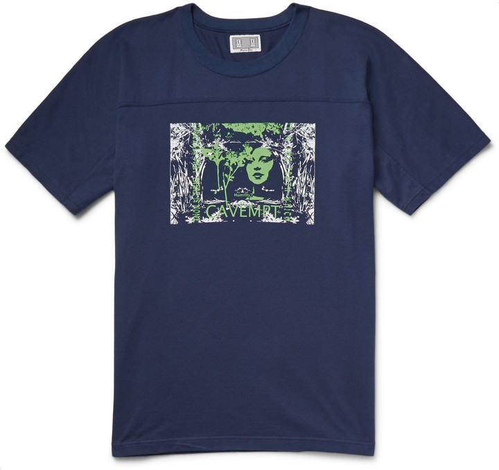 Cav Empt Humility Printed Cotton Jersey T Shirt 115 MR PORTER