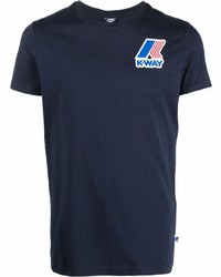 K-Way R&D Chest Logo Print T Shirt