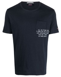 Paul & Shark Chest Pocket Cotton T Shirt