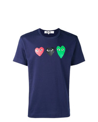 Comme Des Garcons Play Comme Des Garons Play Heart Logo T Shirt