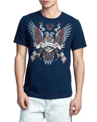 True Religion Brand Jeans Crafted Eagle T Shirt