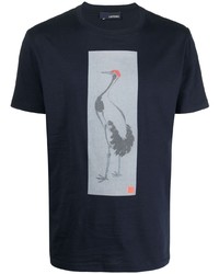 Lardini Crane Print T Shirt