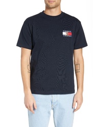Tommy Jeans Crest Flag Logo T Shirt