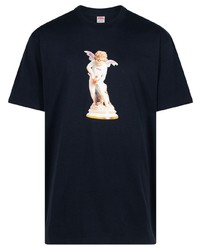 Supreme Cupid Graphic Print Cotton T Shirt