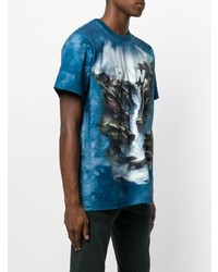 G-Star Raw Research Cyber Water Printed T Shirt