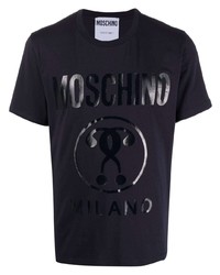 Moschino Double Question Mark Print T Shirt