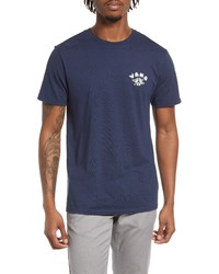 Vans Earth Graphic Tee In Dress Blues At Nordstrom