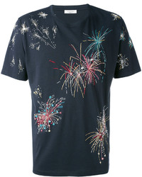Valentino Firework Print T Shirt