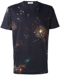 Valentino Firework Print T Shirt
