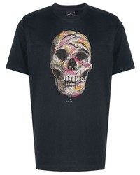 PS Paul Smith Fish Skull Print T Shirt