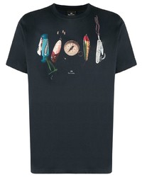 PS Paul Smith Fishing Print T Shirt