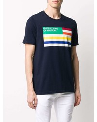 Benetton Flag Detail T Shirt