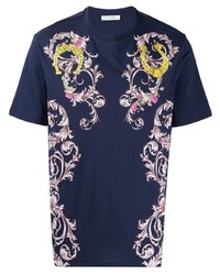 Versace Collection Floral Print T Shirt