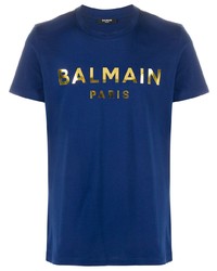 Balmain Foil Logo T Shirt