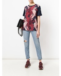 Moncler Foliage Print T Shirt