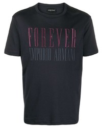 Emporio Armani Forever Print T Shirt
