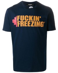 DSQUARED2 Freezing Print T Shirt