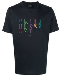 PS Paul Smith Graphic Print Cotton T Shirt