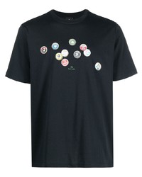 PS Paul Smith Graphic Print Cotton T Shirt