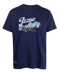 Izzue Graphic Print Cotton T Shirt