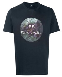 PS Paul Smith Graphic Print Crew Neck T Shirt