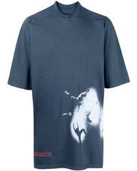 Rick Owens DRKSHDW Graphic Print Oversized T Shirt