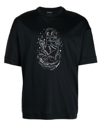 Emporio Armani Graphic Print Short Sleeve T Shirt