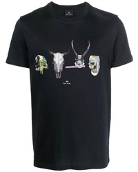 PS Paul Smith Graphic Print Short Sleeved T Shirt