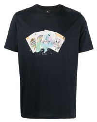 PS Paul Smith Graphic Print Short Sleeved T Shirt