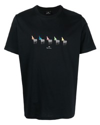 PS Paul Smith Graphic Print Short Sleeved T Shirt