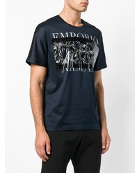 Emporio Armani Graphic Print T Shirt