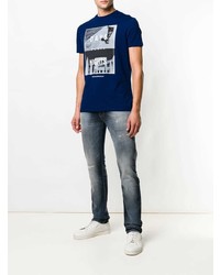 Emporio Armani Graphic Print T Shirt