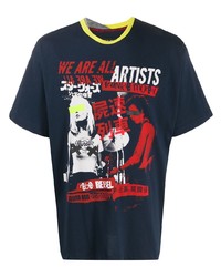 Frankie Morello Graphic Print T Shirt