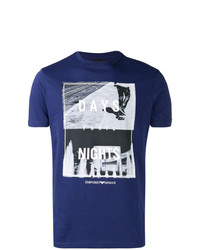 Emporio Armani Graphic Print T Shirt