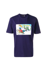 Love Moschino Graphic Printed Sled T Shirt