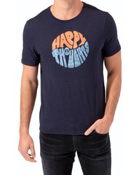 Threads 4 Thought Happy Thoughts Graphic Tee In Raw Denim At Nordstrom
