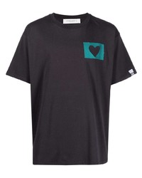 Golden Goose Heart Print T Shirt