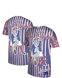 Mitchell & Ness Heather Royal New England Patriots Jumbotron Historic Logo T Shirt At Nordstrom