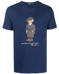 Polo Ralph Lauren Heritage Print Crew Neck T Shirt