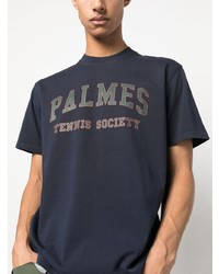 Palmes Ivan Logo Print T Shirt