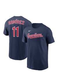 Nike Jose Ramirez Navy Cleveland Guardians Player Name Number T Shirt At Nordstrom