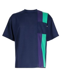 Anglozine Kit Panelled Short Sleeve T Shirt