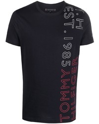 Tommy Hilfiger Lateral Logo Print T Shirt